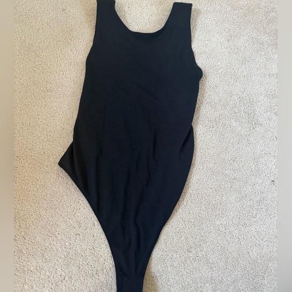 Jessa Bodysuit Black FREE PEOPLE - Picture 5 of 6